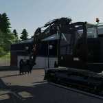 volvo ecr145el with variable arm v1.0 fs22 1