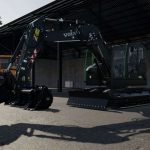 volvo ecr145el with variable arm v1.0 fs22 5