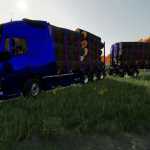 volvo fh16 wood with autoload v1.0 fs22 1