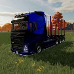 volvo fh16 wood with autoload v1.0 fs22 4