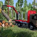 volvo fmx forestry v1.0 fs22 1