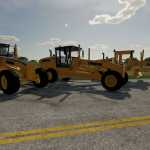 volvo g740b volvo g740 champion 740a grader pack v1.0 fs22 1