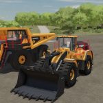 volvo l 350h mining loader v1.0 fs22 2