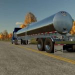 walker 6500 gallon food grade tank trailer v1.0 fs22 2