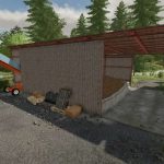 warehouse with conveyor belt v1.0 fs22 2