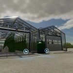 water production 2C greenhouse and store pack v1.0.0.1 fs22 3