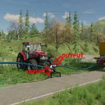 water pump with pto drive v1.0 fs22 2