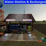 water station and electric charge beta fs22 1