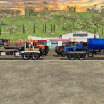 western twin steer truck v1.0 fs22 2