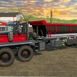 western twin steer truck v1.0 fs22 25