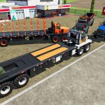 western twin steer truck v1.1 fs22 10