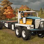 western twin steer truck v1.1 fs22 7