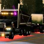 westernstar49x dump truck with pup v1.0 fs22 1