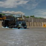 westernstar49x dump truck with pup v1.0 fs22 2