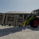 wheel loader long forks pack v1.0 fs22 2