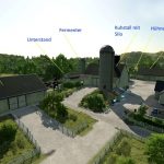 white farm building pack v1.0 fs22 2