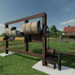 wind generators made with barrels v1.0 fs22 3