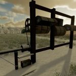 wind generators made with barrels v1.0 fs22 4