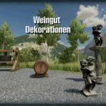 winery decorations package v1.0 fs22 2