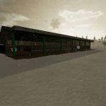 winter cow barn v1.0 fs22 2