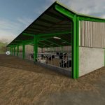 winter cow barn v1.0 fs22 3