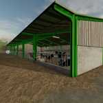 winter cow barn v1.1 fs22 1