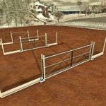 wired fence and rail gate v1.0 fs22 1