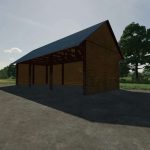 wood barn v1.0 fs22 2