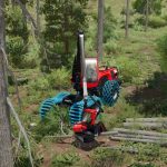 wood harvester controls v1.2 fs22 6