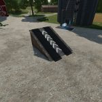 wood jump ramp v1.0 fs22 2