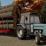 wood trailer v1.0 fs22 2