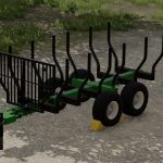 wood trailer v1.0 fs22 4