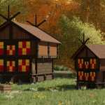 wooden beehive v1.0 fs22 1