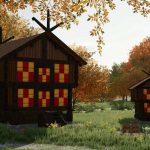 wooden beehive v1.0 fs22 2