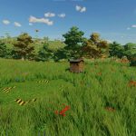 wooden hive for bees v1.0 fs22 2