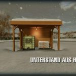 wooden hut v1.0 fs22 3