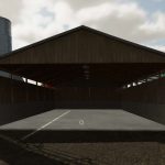 wooden open garage 28white 2C brown 2C red and blue 29 v1.0 fs22 5