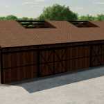 wooden sheds pack v1.0 fs22 1