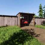 wooden shelters v1.0 fs22 1