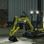 yanmar vio 27 v1.0 fs22 2