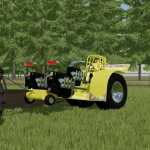 yellow thunder pulling tractor v1.0 fs22 1