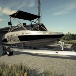 212x yamaha fishing boat and trailer fs22 4