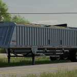 38ft dakota aluminum hopper bottom trailer v1.1 fs22 1