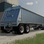 38ft dakota aluminum hopper bottom trailer v1.1 fs22 4