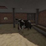 barn cow shed in the post german style v1.0 fs22 3