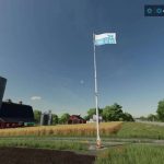 canadian dairy flag placeable v1.0 fs22 2