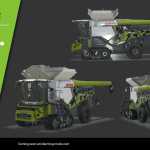 claas harvester pack v1.0.0.2 fs22 1