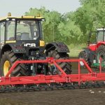 coupling of toothed harrows v1.0 fs22 5