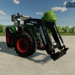 fendt 900 s4 conversion with front loader v1.0 fs22 4