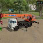 kamaz klintsy 6x6 crane v3.0 fs22 1